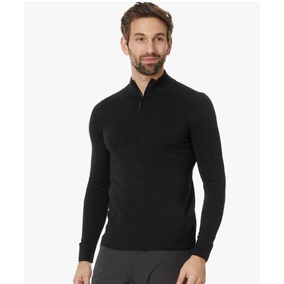 Smartwool Men's Sparwood 1/2 zip Sweater wool blend size Medium - Picture 1 of 5